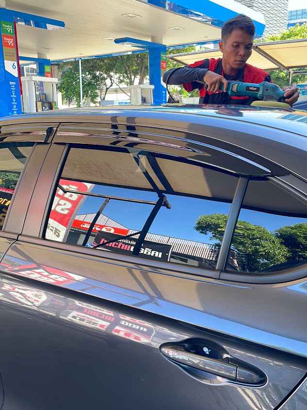 Wizard Auto care ล้างรถอัตโนมัติ ปตท. สนามเป้า