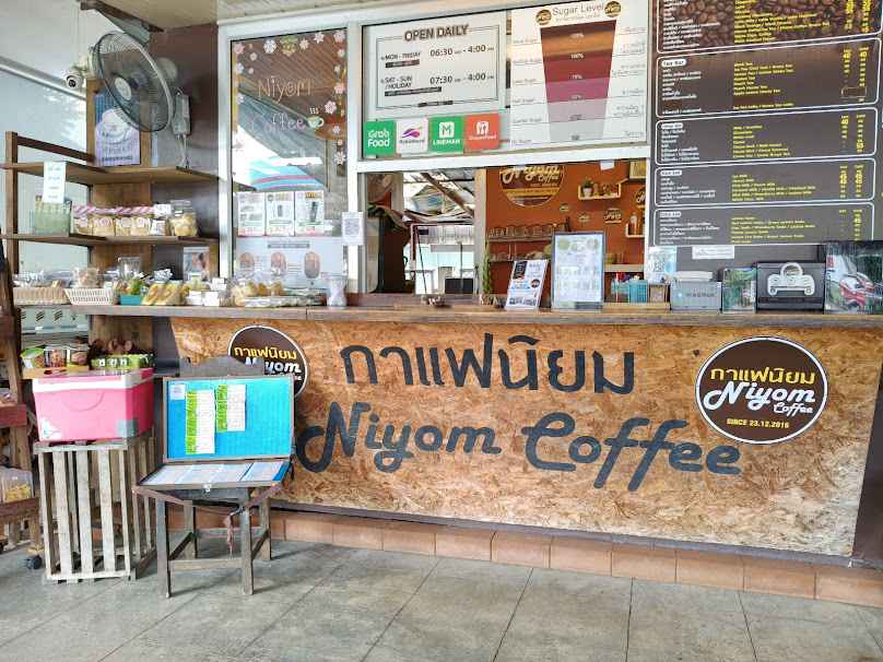 กาแฟนิยม สาขาถนนเจริญเมือง Niyomcoffee Chiang Mai