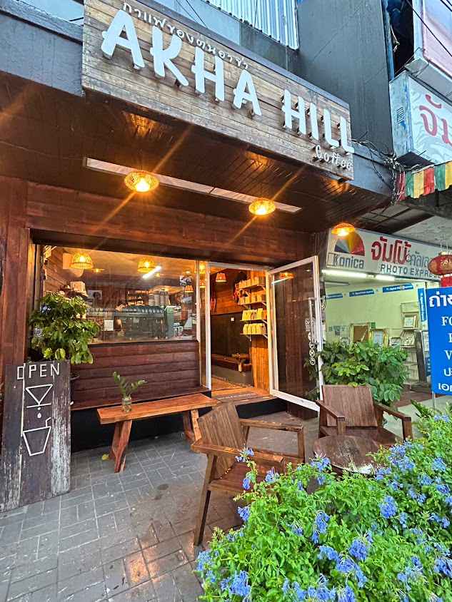 Akha Hill Coffee สาขา Night Bazaar Chiang Rai