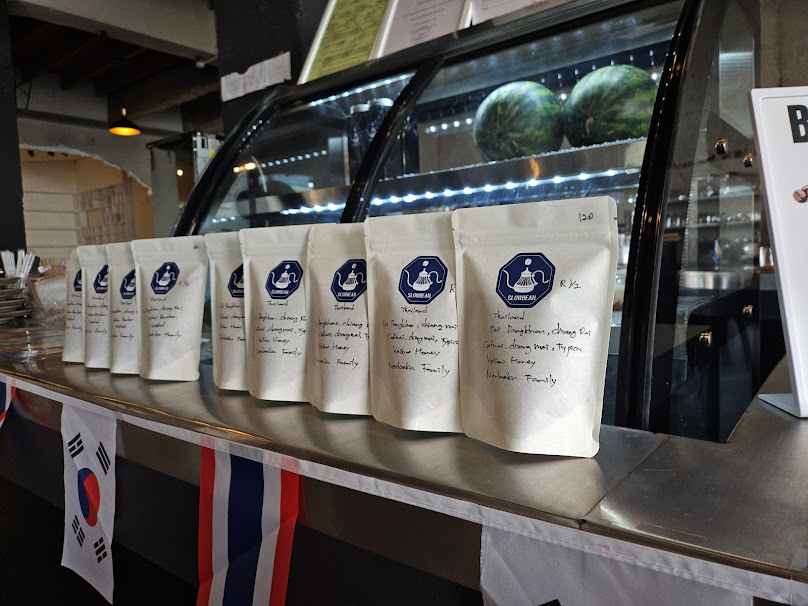 Roastery cafe Slowbean กาแฟสโลบิน Chiang Rai